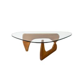 Simple Tea Teable With Glass Surface